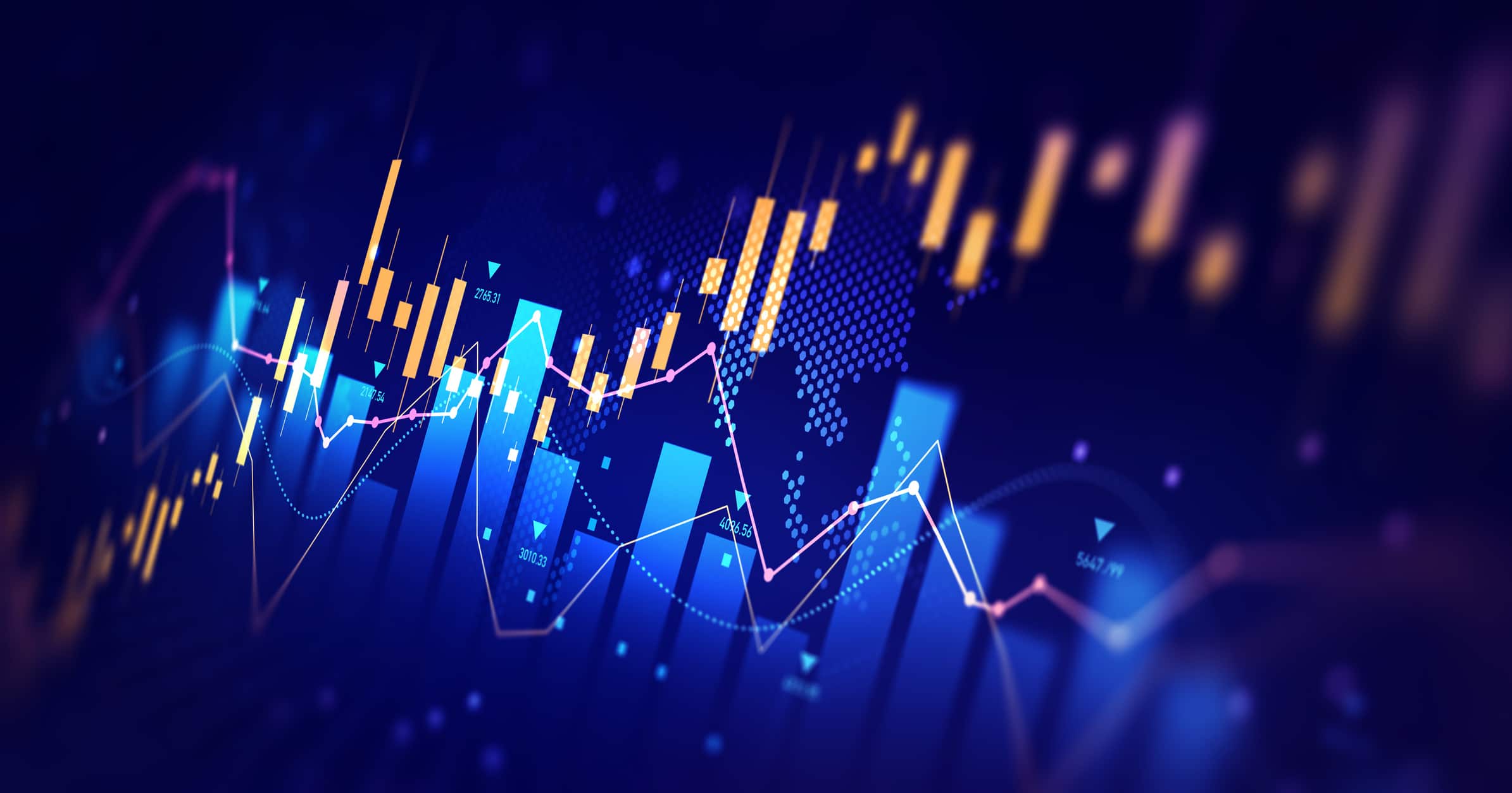Business financial chart with moving up arrow graph.Stock market investment data and analysis finance graph Business financial chart with moving up arrow graph.Stock market investment data and analysis finance graph.